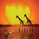 The Lion King at the Lyceum Theatre, London for half term 2012