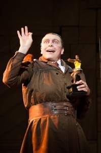 Mrs Trunchbull in Matilda at the Cambridge theatre, London