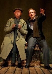 Ken  Drury and Adam Best now in The Woman in Black at the Fortune Theatre