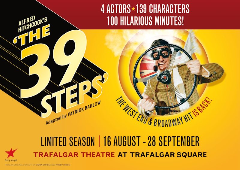 The 39 Steps and Hotel packages by theatre breaks