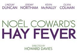 Hay Fever at the Noel Coward Theatre London