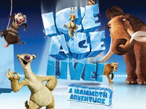 ice age on stage at London's Wembley Arena