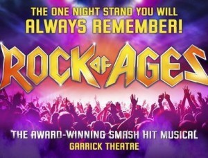 rock of ages theatre breaks at the garrick theatre london