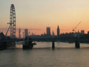 London and the river Thames