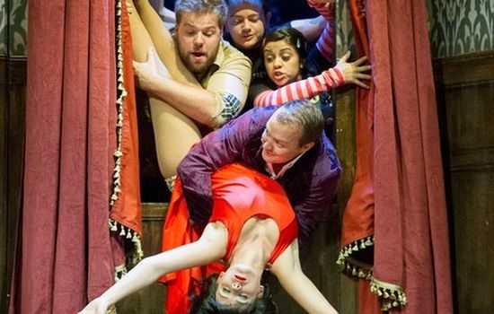 The Play That Goes Wrong - a sunday matinee after a nice vegan lunch in theatreland