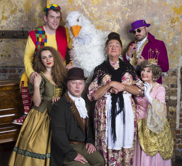 Roy Hudd in Mother Goose at Wilton's Music Hall