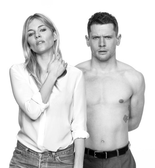 Cat on a Hot Tin Roof - l-r Sienna Miller, Jack O'Connell, photo Charlie Gray
