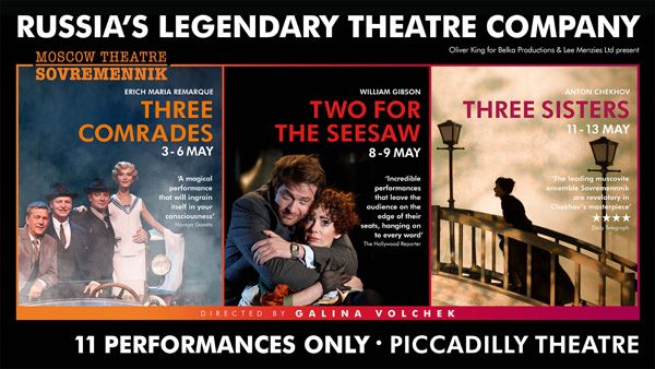 The 2017 Russian Season at the Piccadilly Theatre