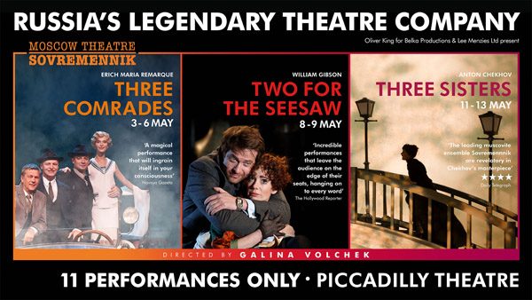 2017 Russian Season, Piccadilly Theatre London Theatre Breaks