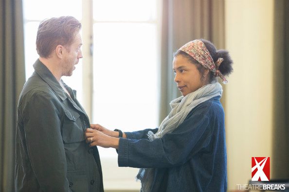 Damian Lewis and Sophie OkonedoCredit Johan Persson