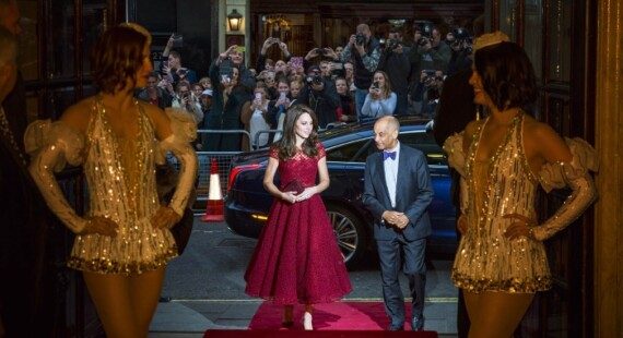 HRH Duchess of Cambridge at 42nd Street Photo: Matt Crockett