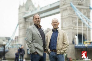 l-r Nick Starr and Nicholas Hytner, photo by Helen Maybanks