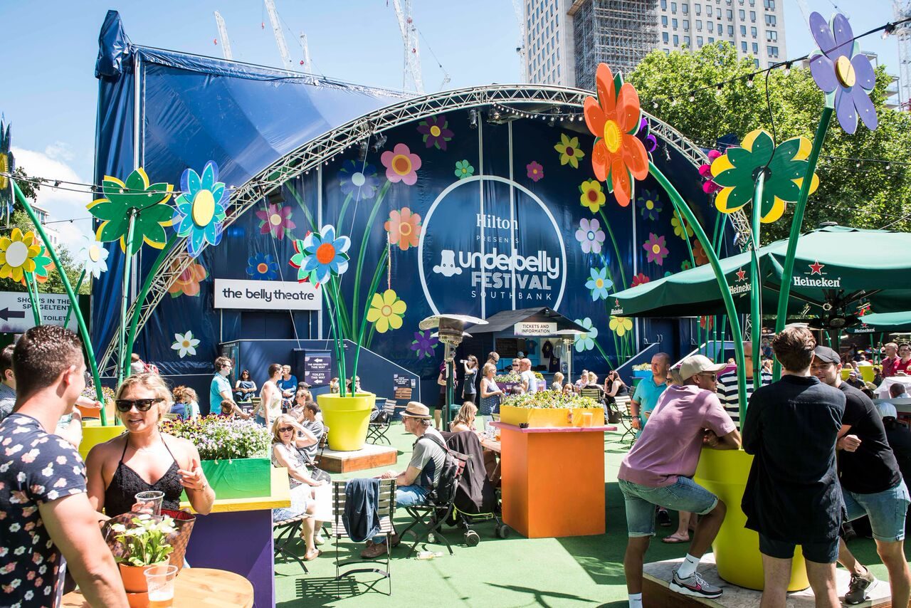 Who's On at The Underbelly Festival in 2018 London Theatre Breaks