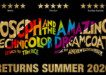 Joseph and his Amazing Tecnicolor Dreamcoat musical logo for 2020