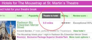 The Mousetrap London Theatre Breaks