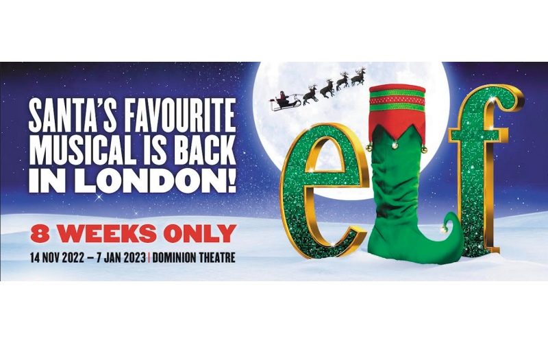 Elt at the Dominion Theatre London Christmas 2022