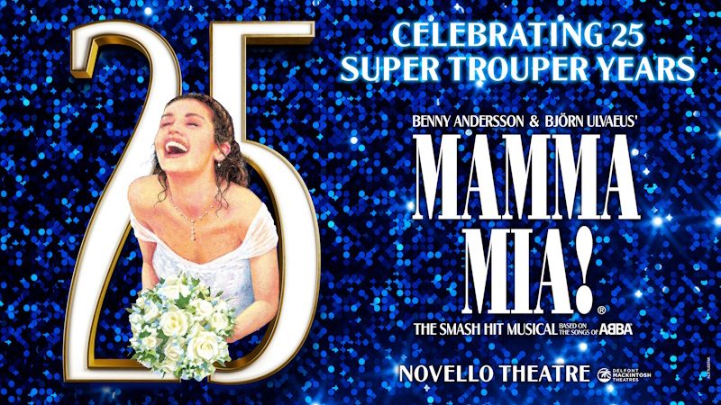 Mamma Mia theatre breaks turn 25 years