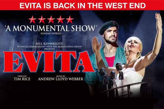 Evita in London London Theatre Breaks