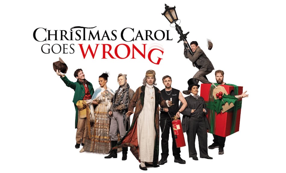 Christmas Carol Goes Wrong poster