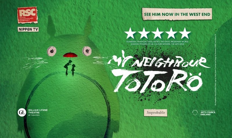 my neighbour totoro london theatre packages poster